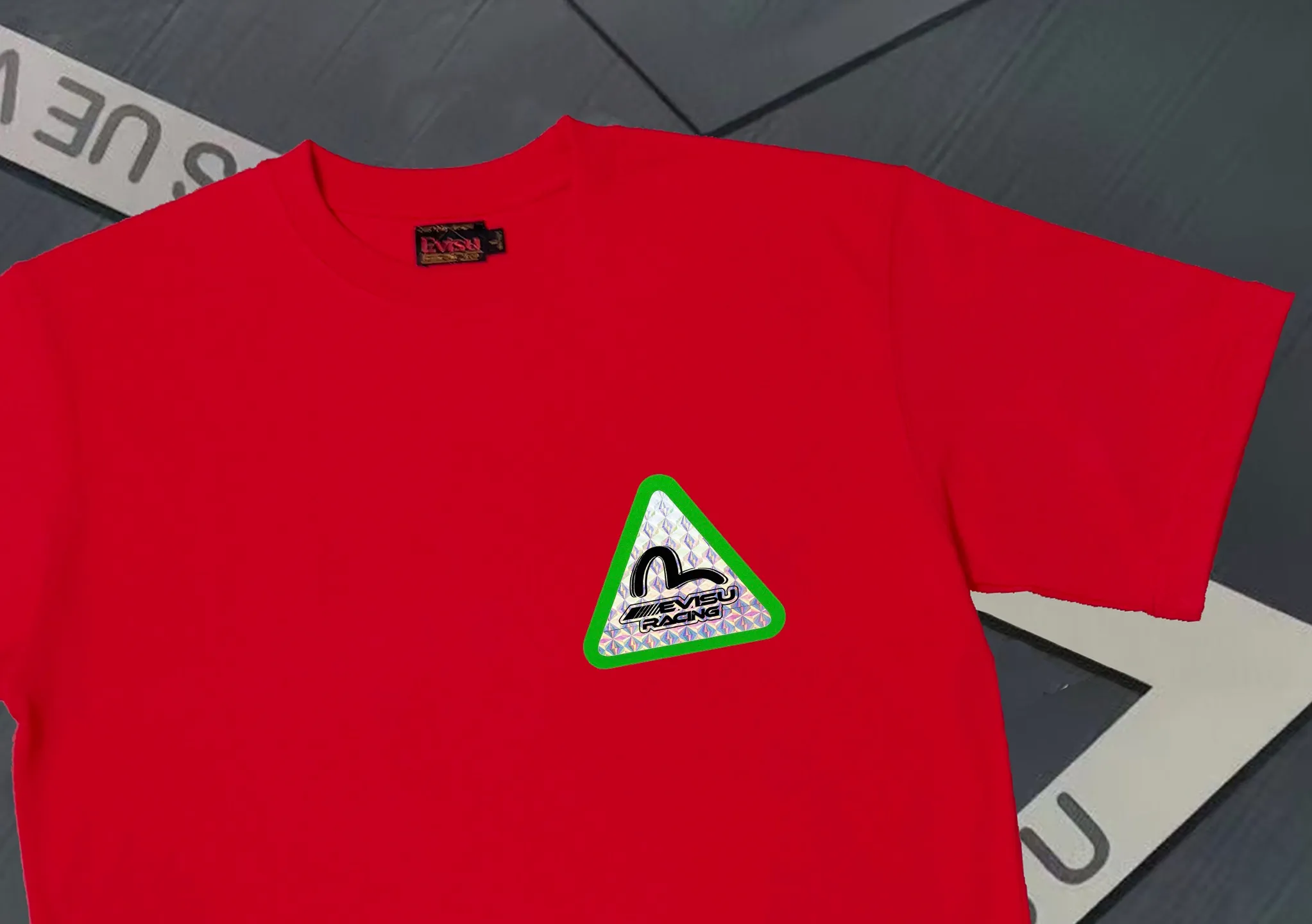 Evisu 2025New Arrival T ⚠ Quality⚠ Same Style T ，9 Black S-XXL， White S-XXL， Gray M-XXL， Red M-XXL， Red M-XXL M-XXL， Navy Blue M-XXL， Blue M-XXL， Brown M-XXL
